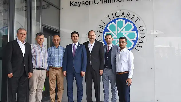 MHP Kayseri Milletvekili İsmail Özdemir'den KTO'YA Ziyaret