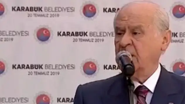 MHP lideri Bahçeli: AB düşmanca tutumunu açık etmiştir