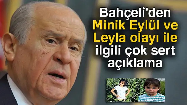 MHP Lideri Bahçeli'den idam çağrısı