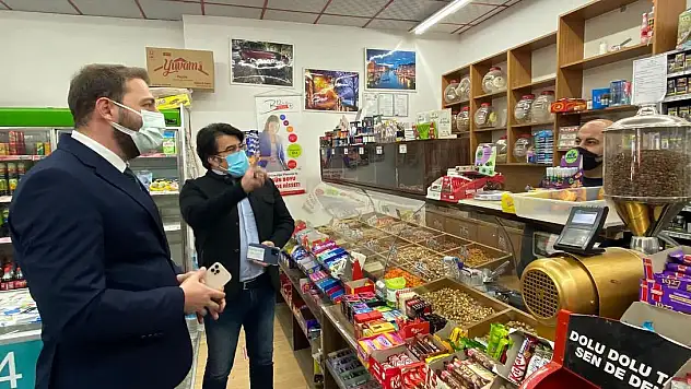 MHP MELİKGAZİ TEŞKİLATI, ESNAFIN ŞİKAYETLERİNİ DİNLEDİ