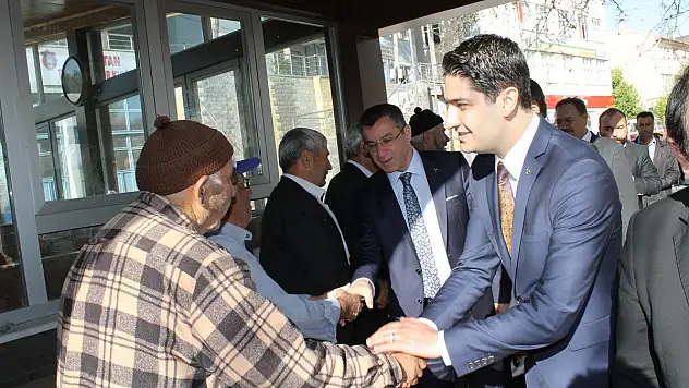 MHP MİLLETVEKİLİ ADAYI ÖZDEMİR'E ÖZVATAN'DA YOĞUN İLGİ