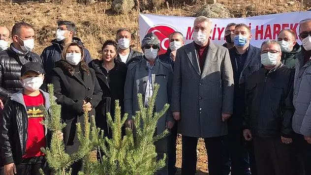 MHP'DEN ŞEHİTLER İÇİN 406 FİDAN