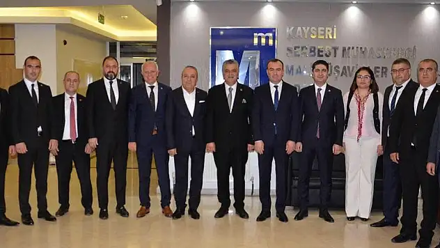 MHP'Lİ ÖZDEMİR'DEN DOLU DOLU ZİYARET