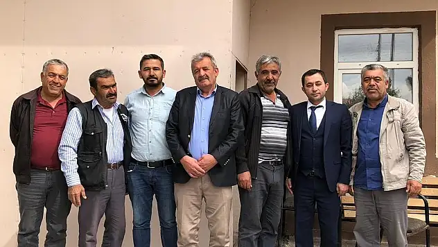 MHP'nin Talas Belediye Başkan Adayı Önder, muhtarları ziyaret etti