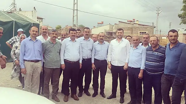 MİLLETVEKİLİ BAKİ ERSOY, YAĞMUR DUASINDA