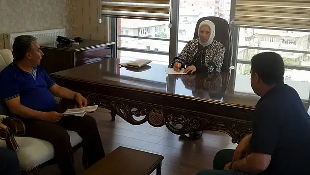 MİLLETVEKİLİ NERGİS, ÇALIŞMALARINA DEVAM EDİYOR