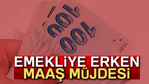Milyonlarca emekli bunu bekliyordu! Erken maaş...