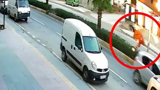 MİNİBÜSE YETİŞMEK İSTERKEN ÖLÜMDEN DÖNDÜ