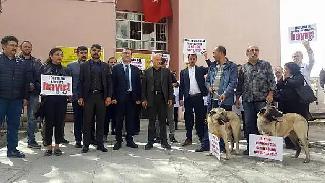 Müdür yardımcısının bıçaklanmasına Kangal köpekli tepki