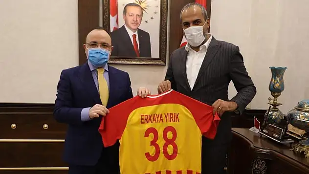 MUSTAFA TOKGÖZ'DEN VALİ YIRIK'A ZİYARET