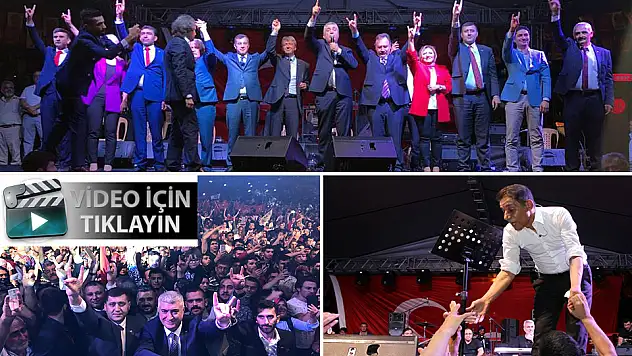 MUSTAFA YILDIZDOĞAN KAYSERİ'Yİ SALLADI