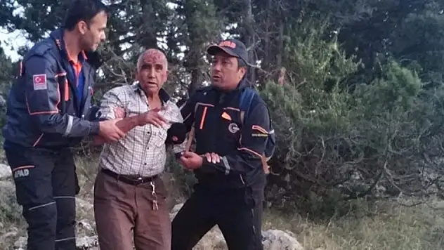NAMAZA DİYE ÇIKIP ARAZİDE BULUNDU