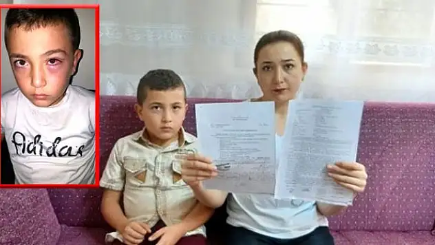 OĞLUNUN TARTIŞTIĞI ÇOCUĞU EVE ALIP, YUMRUKLADI!