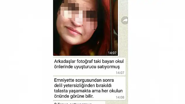Okul önlerinde uyuşturucu sattığı iddia edilen bir kadın gözaltına alındı