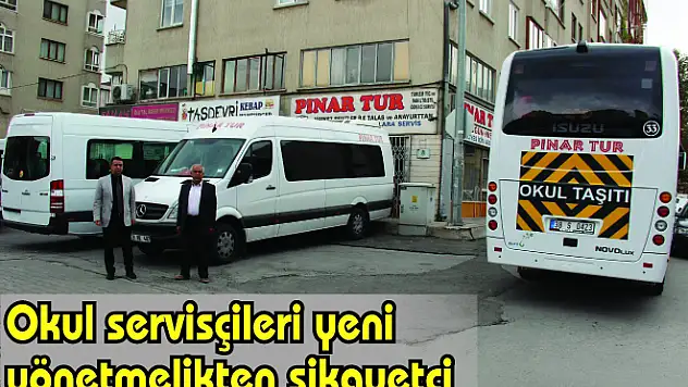 Okul servisçileri yeni yönetmelikten şikayetçi