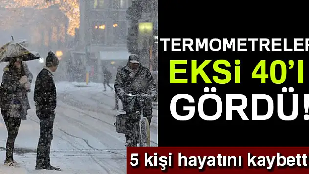 ÖLDÜREN SOĞUK!