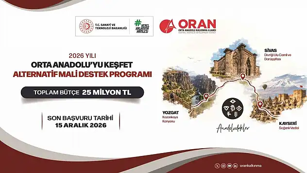 ORAN'dan Bölge Turizmine 25 milyon liralık destek