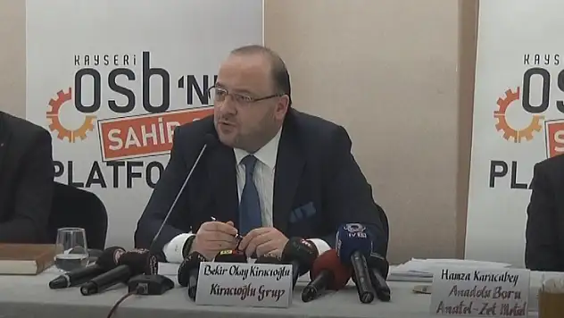 OSB'NE SAHİP ÇIK PLATFORMU'NDAN AÇIKLAMA