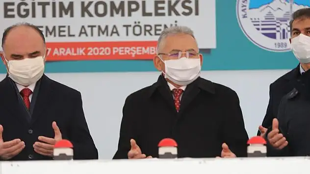 OSMAN ULUBAŞ EĞİTİM KOMPLEKSİ TEMELİ ATILDI