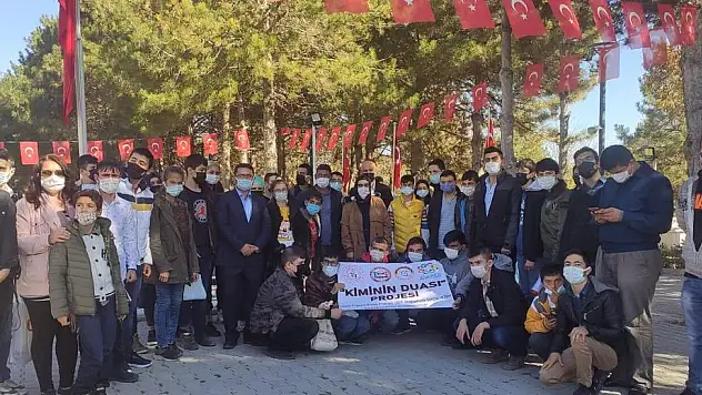 ÖZEL ÖĞRENCİLERDEN VATAN BÜTÜNLÜĞÜNE ANLAMLI DUA