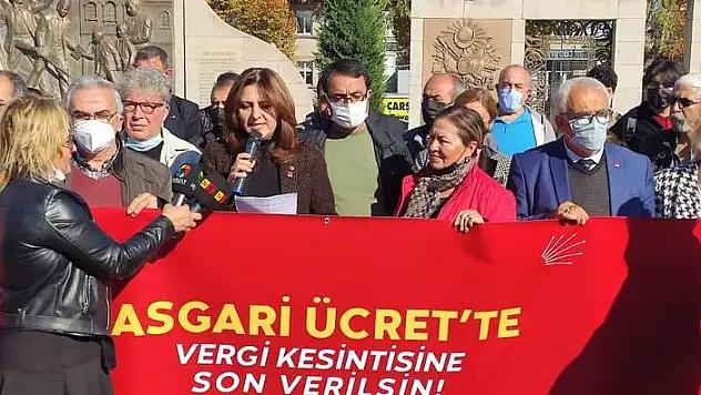 ÖZER: 'ASGARİ ÜCRETTEN VERGİ VE KESİNTİLERE SON VERİLSİN'