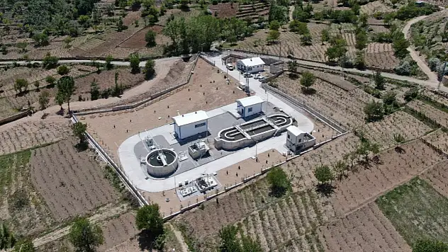 Özvatan'da 5 yılda 752 bin metreküp su arıtıldı