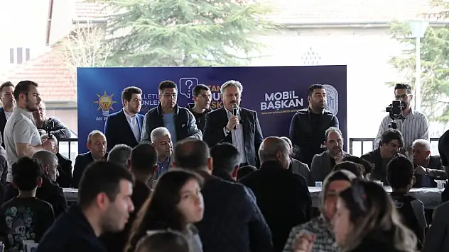 PALANCIOĞLU'NUN 'MOBİL BAŞKAN' PROJESİ TAKDİR TOPLADI