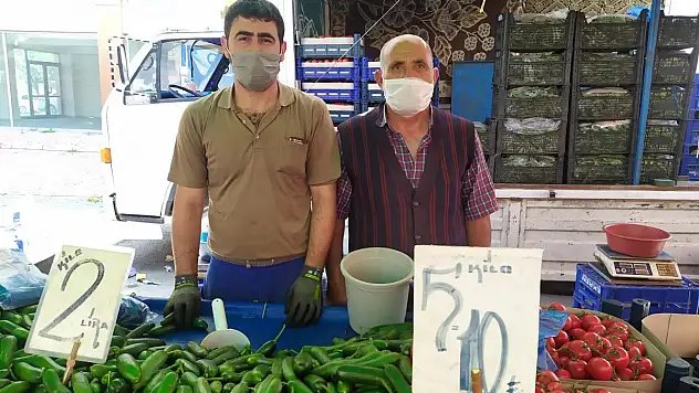 PAZARDA FİYATLAR DA NORMAL HAYATA DÖNDÜ