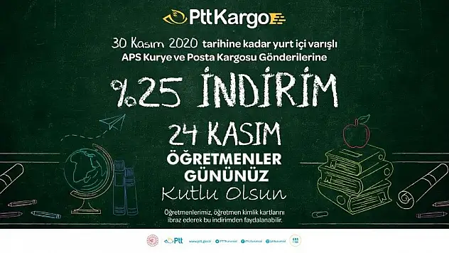 PTT'DEN ÖĞRETMENLER GÜNÜNE ÖZEL SÜRPRİZ