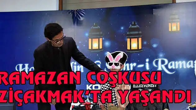 RAMAZAN COŞKUSU BU SEFER FEVZİÇAKMAK'TA YAŞANDI