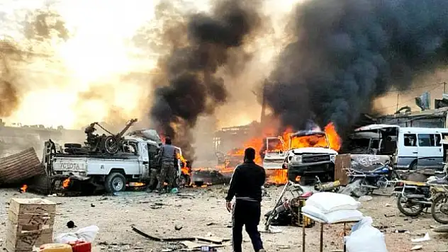 RESULAYN'DA PAZAR YERİNDE PATLAMA MEYDANA GELDİ: YARALILAR VAR