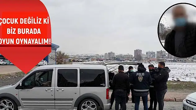 'RİSKLİ' ŞAHISTAN PES DEDİRTEN SÖZLER