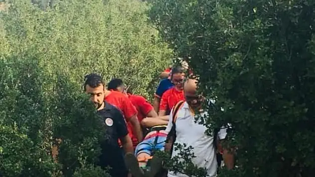 RUS PARAŞÜTÇÜYÜ TÜRK EKİPLERİ KURTARDI