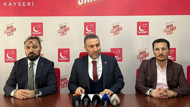 Saadet Partisi Kayseri'de rekor üye artışı: Bu yükseliş umudun göstergesidir