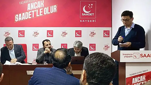 Saadet Partisi'nden Talas'taki okulda bıçaklı kavgaya tepki