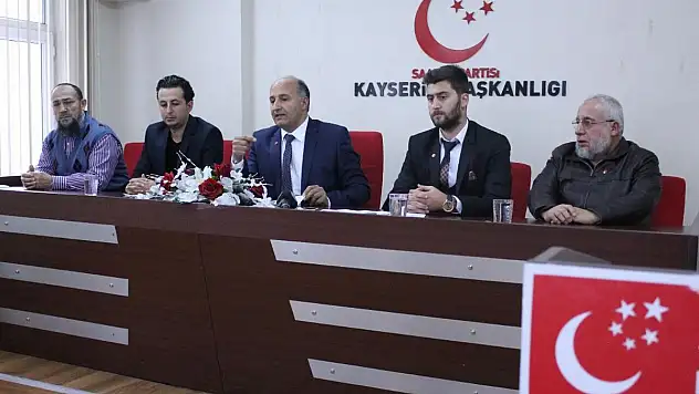 SAADET PARTİSİ'DEN ÖNEMLİ AÇIKLAMA