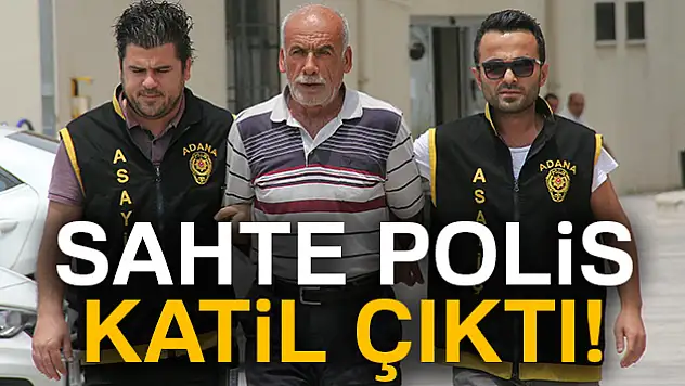 Sahte polis, katil çıktı!