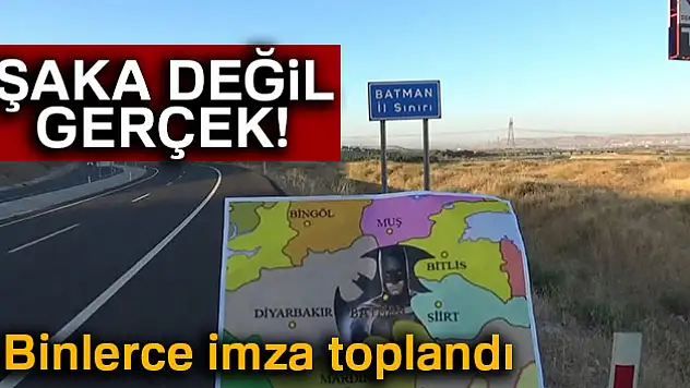 Şaka değil gerçek! Binlerce imza toplandı