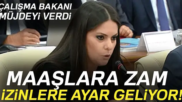 Sarıeroğlu açıkladı: Maaşlara zam!