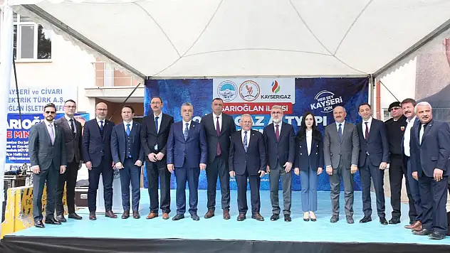 SARIOĞLAN VE AKKIŞLA'YA ERDOĞAN'IN TALİMATI İLE DOĞALGAZ