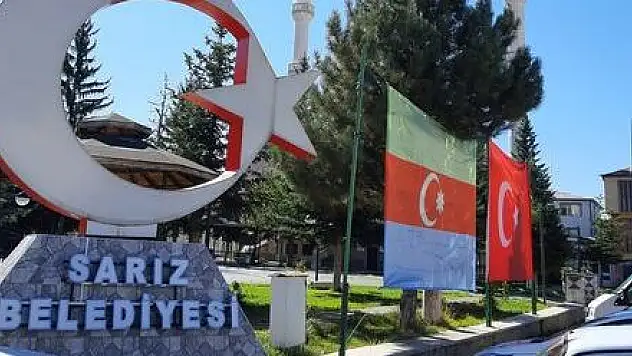 SARIZ BELEDİYESİ'NDEN AZERBAYCAN'A DESTEK