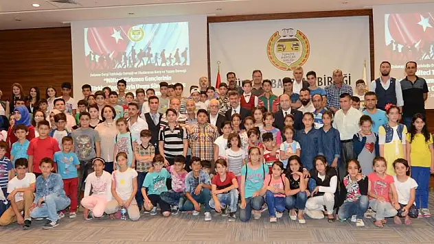 SAVAŞ MAĞDURU TÜRKMEN ÇOCUKLARA BAROLAR BİRLİĞİNDE YAZ OKULU