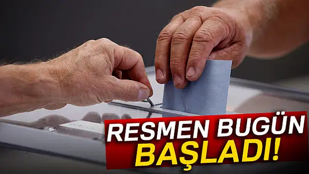 Seçim maratonu başladı