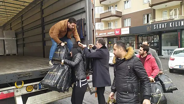 SEDAT KILINÇ ELAZIĞ'A YARDIM ELİ UZATTI