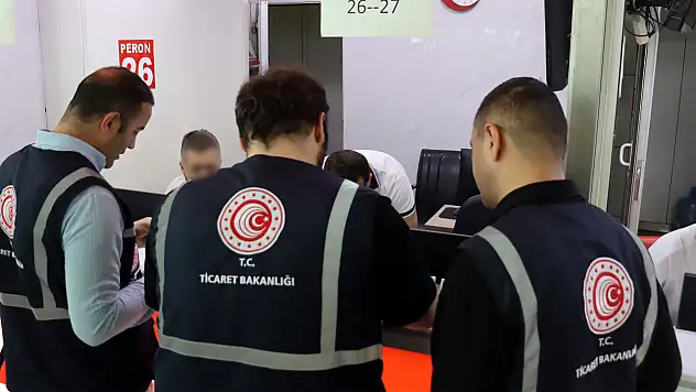 Şehirlerarası otobüs terminalinde 'fiyat' denetimi