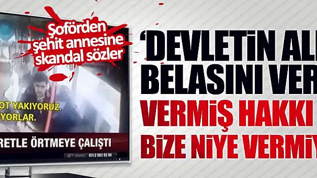 Şehit annesine büyük terbiyesizlik!