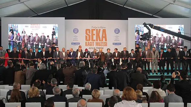 SEKA Kağıt Müzesi açıldı