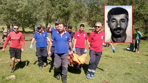 Serinlemek için girdiği ırmakta boğuldu