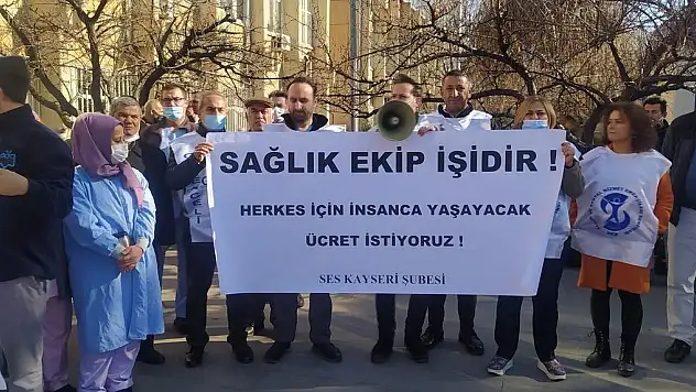 SES KAYSERİ ŞUBESİ, EŞİT ZAM TALEBİNDE BULUNDU
