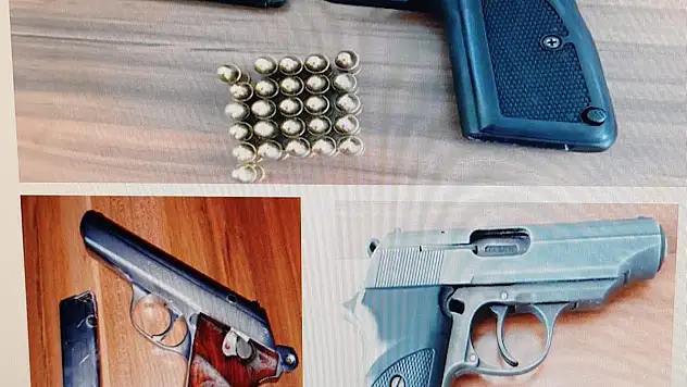 Silah ticareti yapan bir kişi gözaltına alındı